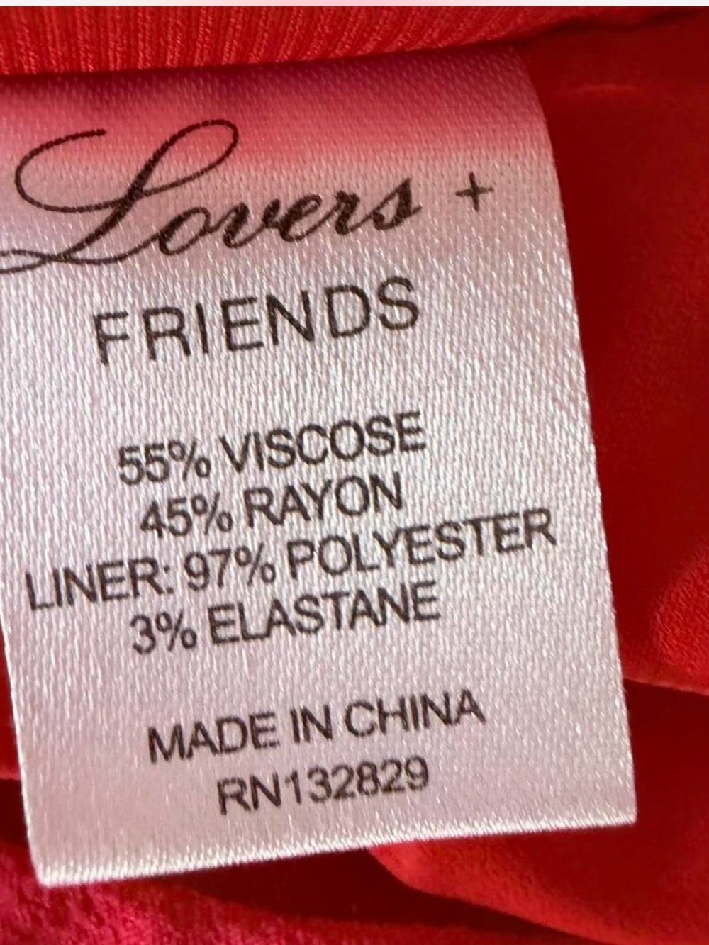 Lovers + Friends Bright Coral Slip Mini Dress with V-Neck - Picture 8 of 8